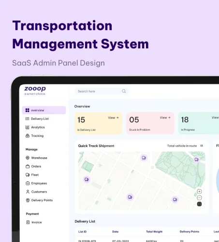 SaaS Transport Management